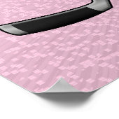 Personalisierte Hockey-Poster für Mädchen, Prinzes Poster (Ecke)