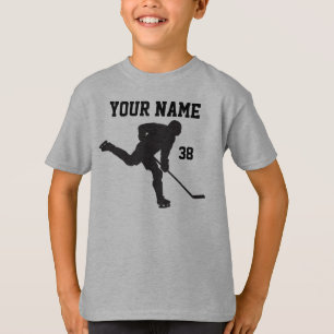 Personalisierte Hockey-Shirts für Jungen und T-Shirt