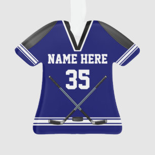 Personalisierte Hockey-Verzierungen, Jersey Ornament