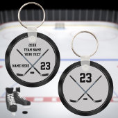 Personalisierte Hockeygeschenke und Hockeyfavorite Schlüsselanhänger