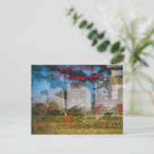 Personalisierte Holiday Veteranen/Militärfotokarte Postkarte (Stehend Vorderseite)