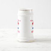 Personalisierte Holländer küssen mich, den ich Bierglas (Mittel)