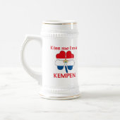 Personalisierte Holländer küssen mich, den ich Bierglas (Links)