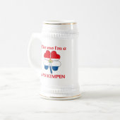 Personalisierte Holländer küssen mich, den ich Van Bierglas (Vorderseite Links)