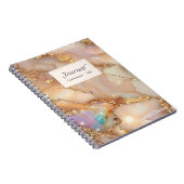 Personalisierte holografische Resin Alkohol Tinte Notizblock (Rechte Seite)