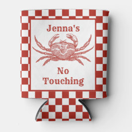 Personalisierte Holzschnitzel mit Karton Dosenkühler