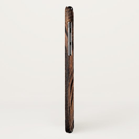 Personalisierte Holztextur Cool einzigartig Case-Mate iPhone Hülle (Hinten/Links)