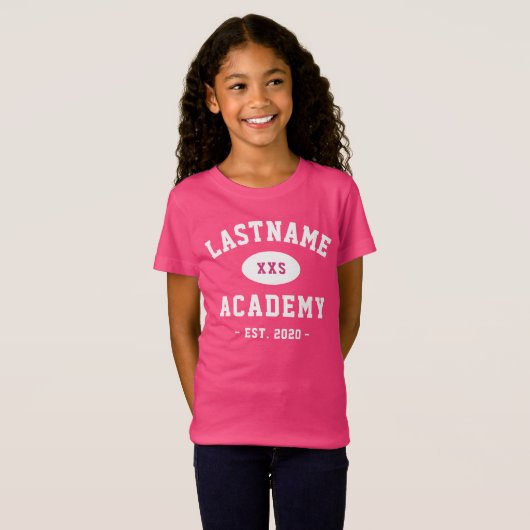 Personalisierte Homeschool-Schule für die Benennun T-Shirt (Vorne ganz)