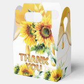 Personalisierte Honey Bee Birthday I Baby Dusche Geschenkschachtel (Geöffnet)