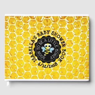 Personalisierte Honeybee Bumblebee Baby Shower Boo Gästebuch