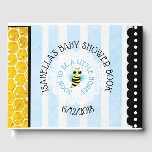 Personalisierte Honeybee Bumblebee Baby Shower Boo Gästebuch