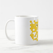 Personalisierte Honeycomb Bee Tasse (Links)