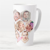 Personalisierte Honeycomb Children Baby Fotos Cust Milchtasse (Rechte Ecke)