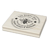 Personalisierte Honig-Etikett- und Packungs-Briefm Gummistempel (Stempel)