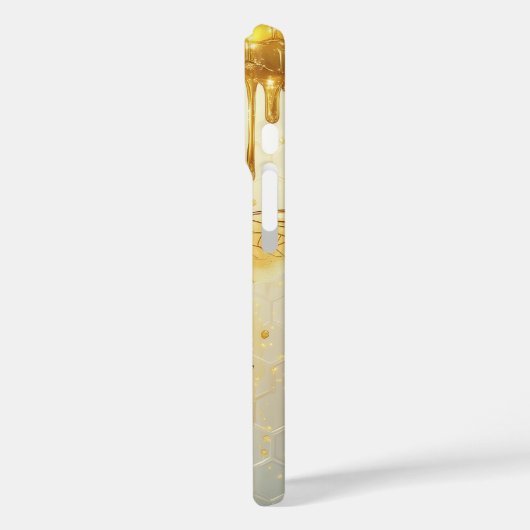 Personalisierte Honigbiene Case-Mate iPhone Hülle (Rückseite / Links)