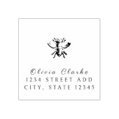 Personalisierte Honigbiene Gummistempel (Prägung)