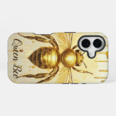 Personalisierte Honigbiene iPhone 16 Hülle (Rückseite (Horizontal))