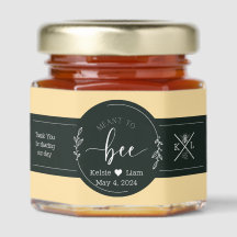 Personalisierte Honiggläser für Hochzeiten