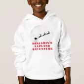 Personalisierte Hoodie in Lappland, offensichtlich (Vorderseite)