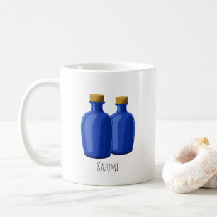 Personalisierte Ho'oponopono & Blue Flaschen Kaffeetasse