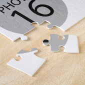 Personalisierte horizontale 20 FOTOKOLLAGE Puzzle (Seite)