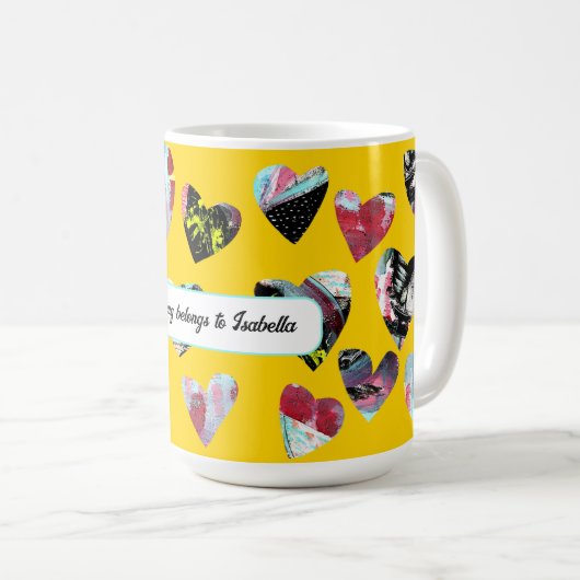 Personalisierte Hörproben Kaffeetasse (VorderseiteRechts)