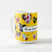 Personalisierte Hörproben Kaffeetasse (Vorderseite Links)