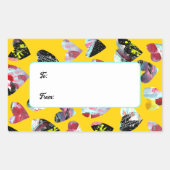 Personalisierte Hörproben Rechteckiger Aufkleber (Vorderseite)