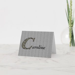 Personalisierte Hortensienblumen mit Monogramm Anf