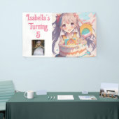 Personalisierte Hübsche Anime Girl Banner (Messeveranstaltung)