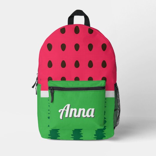 Personalisierte Hübsche Farbe Modernes Regenbogeng Bedruckter Rucksack (Vorderseite)