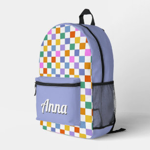 Personalisierte Hübsche Farbenfrohe Moderne Giralb Bedruckter Rucksack