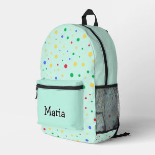 Personalisierte Hübsche Farbenfrohe Moderne Giralb Bedruckter Rucksack