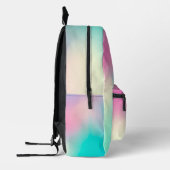 Personalisierte Hübsche Farbenfrohe Moderne Giralb Bedruckter Rucksack (Links)