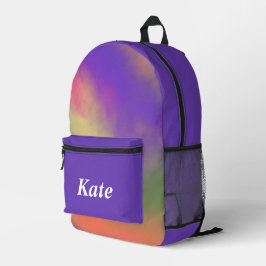 Personalisierte Hübsche Farbenfrohe Moderne Giralb Bedruckter Rucksack