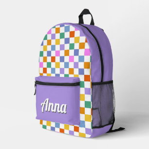 Personalisierte Hübsche Farbenfrohe Moderne Giralb Bedruckter Rucksack