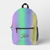 Personalisierte Hübsche Farbenfrohe Moderne Giralb Bedruckter Rucksack (Vorderseite)