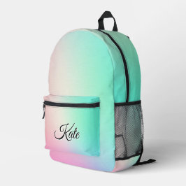 Personalisierte Hübsche Farbenfrohe Moderne Giralb Bedruckter Rucksack