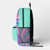 Personalisierte Hübsche Farbenfrohe Moderne Giralb Bedruckter Rucksack (Rechts)