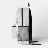 Personalisierte Hübsche Farbenfrohe Moderne Giro B Bedruckter Rucksack (Rechts)