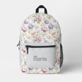 Personalisierte Hübsche Farbenfrohe Moderne Giro B Bedruckter Rucksack (Vorderseite)