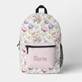 Personalisierte Hübsche Farbenfrohe Moderne Giro B Bedruckter Rucksack (Vorderseite)