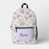 Personalisierte Hübsche Farbenfrohe Moderne Giro B Bedruckter Rucksack (Vorderseite)