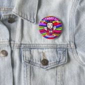 Personalisierte hübsche Feen-Geburtstags-Geburtsta Button (Beispiel)