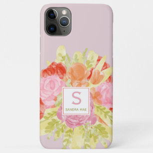 Personalisierte hübsche Frühlings-Pastell-Blumenku Case-Mate iPhone Hülle