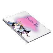 Personalisierte, hübsche Geschenkideen für Mädchen Notizblock (Rechte Seite)