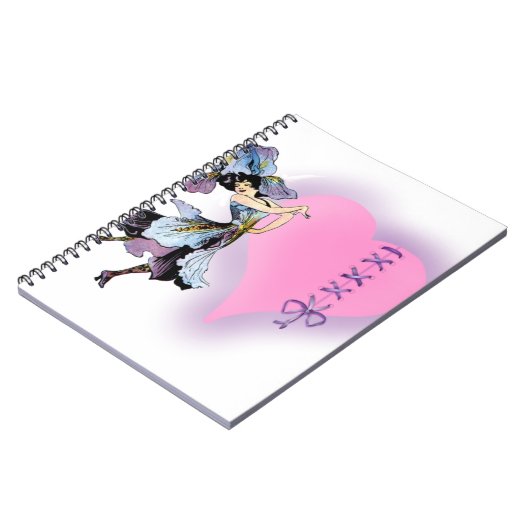 Personalisierte, hübsche Geschenkideen für Mädchen Notizblock (Linke Seite)