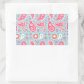 Personalisierte, hübsche Geschenkideen für Mädchen Rechteckiger Aufkleber (Tasche)