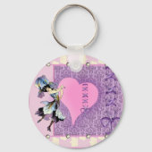 Personalisierte, hübsche Geschenkideen für Mädchen Schlüsselanhänger (Vorderseite)