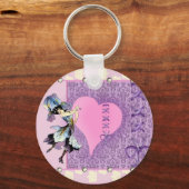 Personalisierte, hübsche Geschenkideen für Mädchen Schlüsselanhänger (Vorderseite)